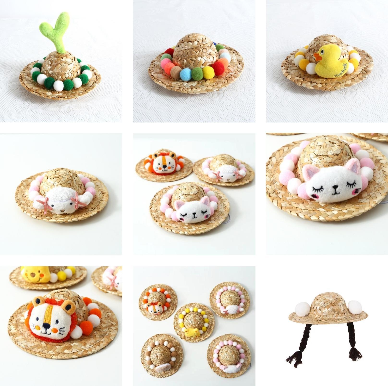 Unique Style Pet Straw Hat