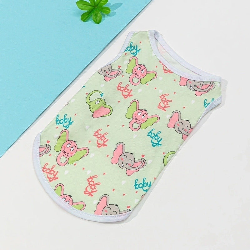 Cute Polyester Rabbit Cartoon Bear Pet Clothing
