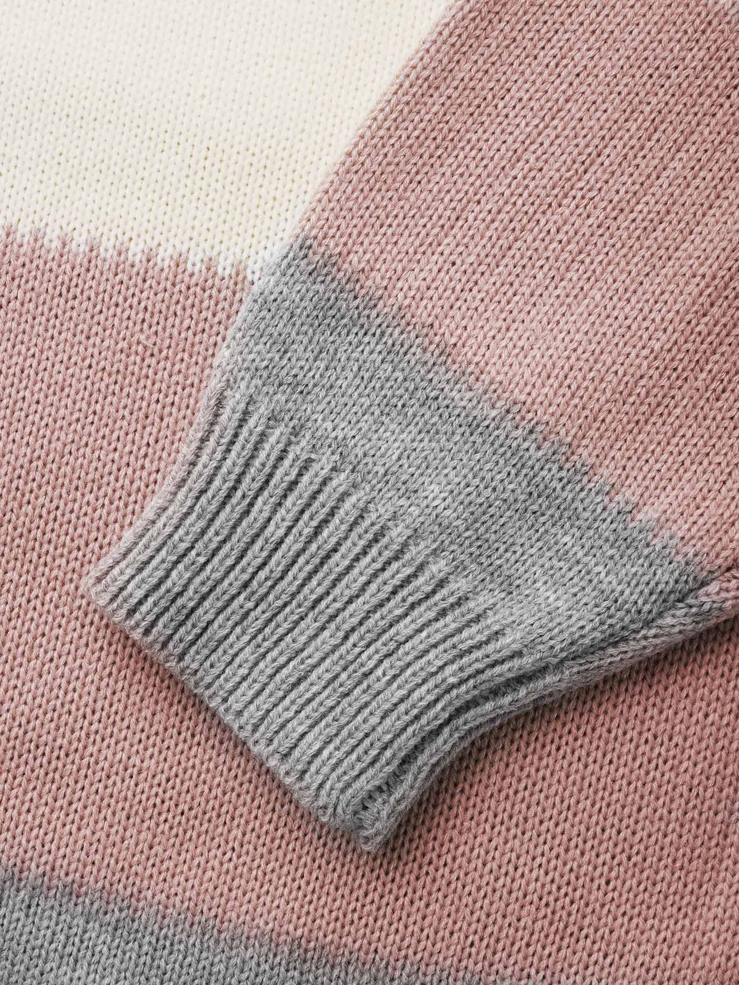 Leopard Print Contrast Patchwork Pullover