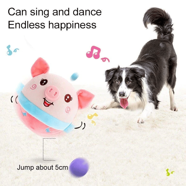 🖤🐶Active Moving Pet Plush Toy