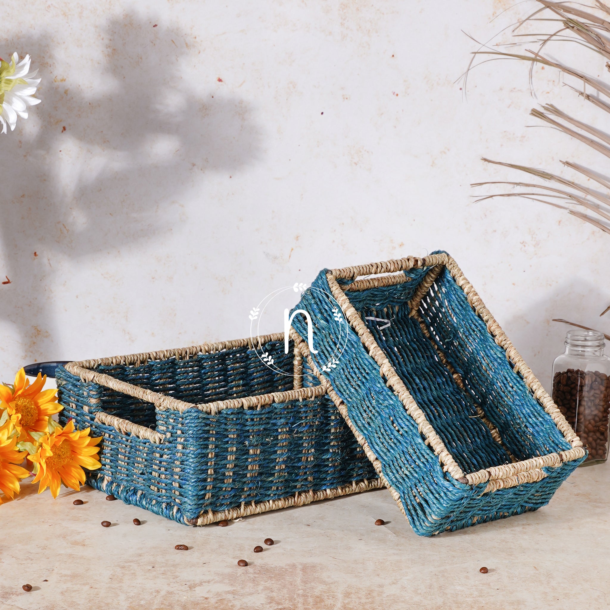 Handwoven Baskets Set