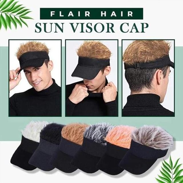 Flair Hair Sun Visor Cap