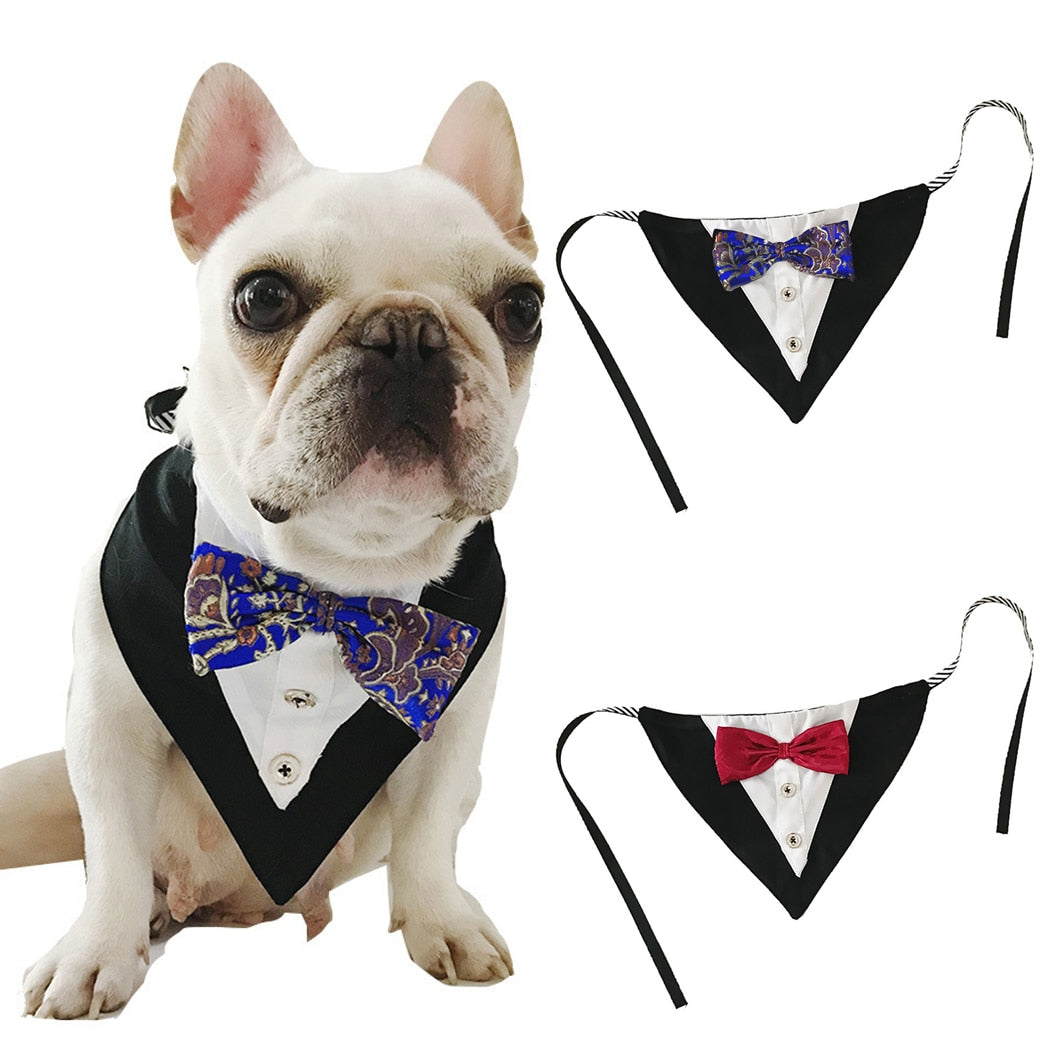 Collar Tie Triangle Clothing Neckerchief For Dog