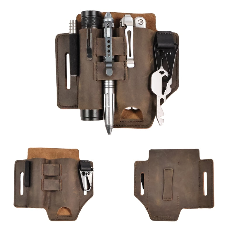 RoamReady Leather Multi-tool Belt Organizer