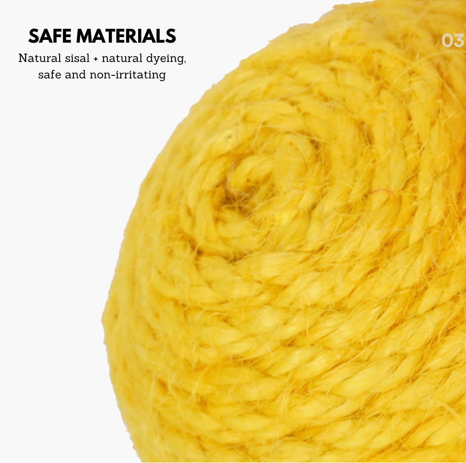 Sisal Rope Balls Cat Toys Set