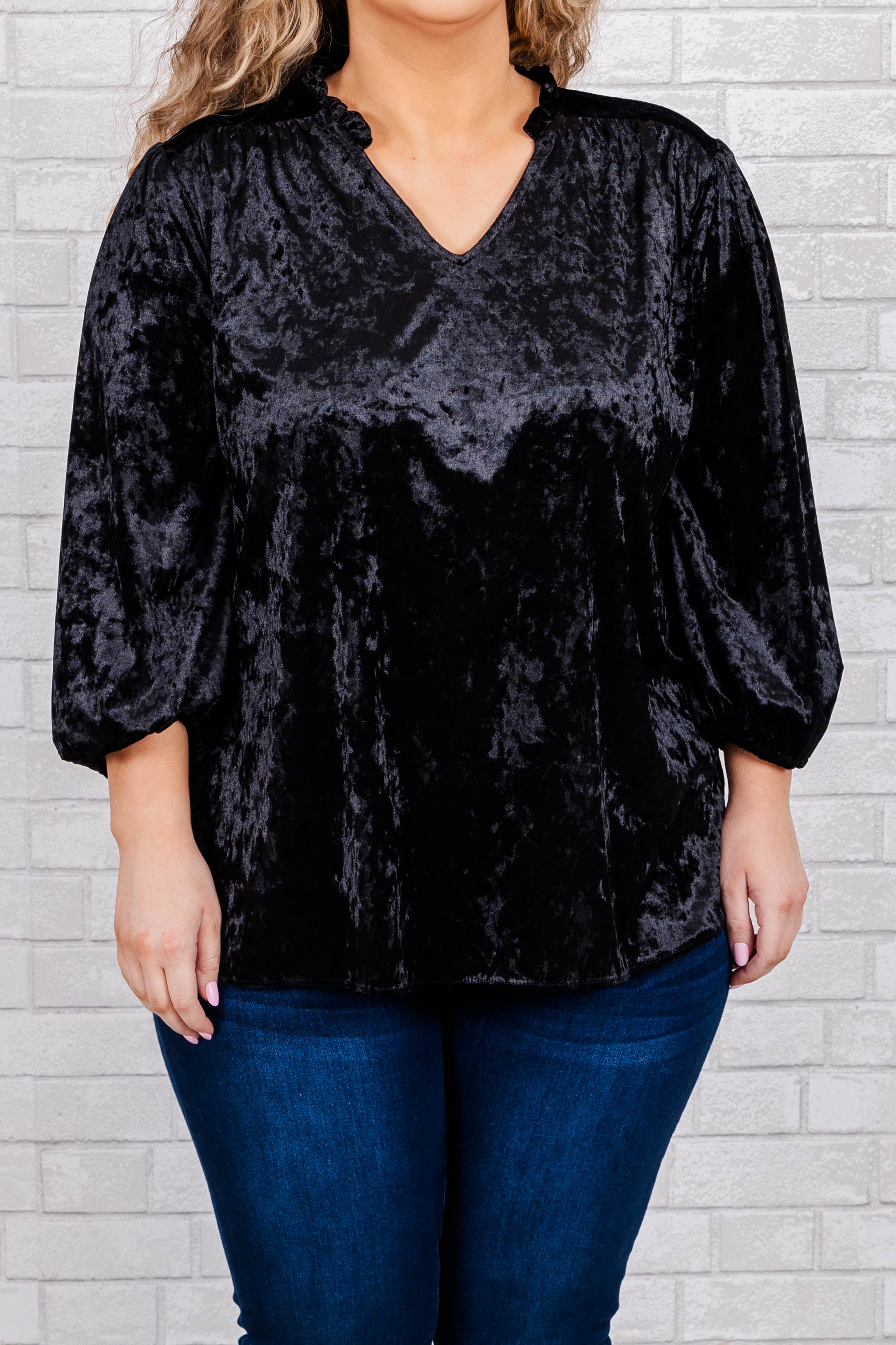 Rest Your Mind Top. Black