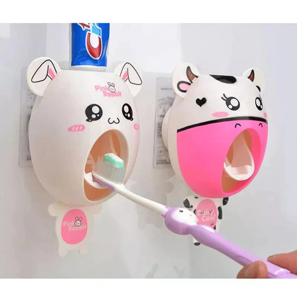 Cartoon Toothpaste Dispenser Hands-Free Toothpaste Dispenser