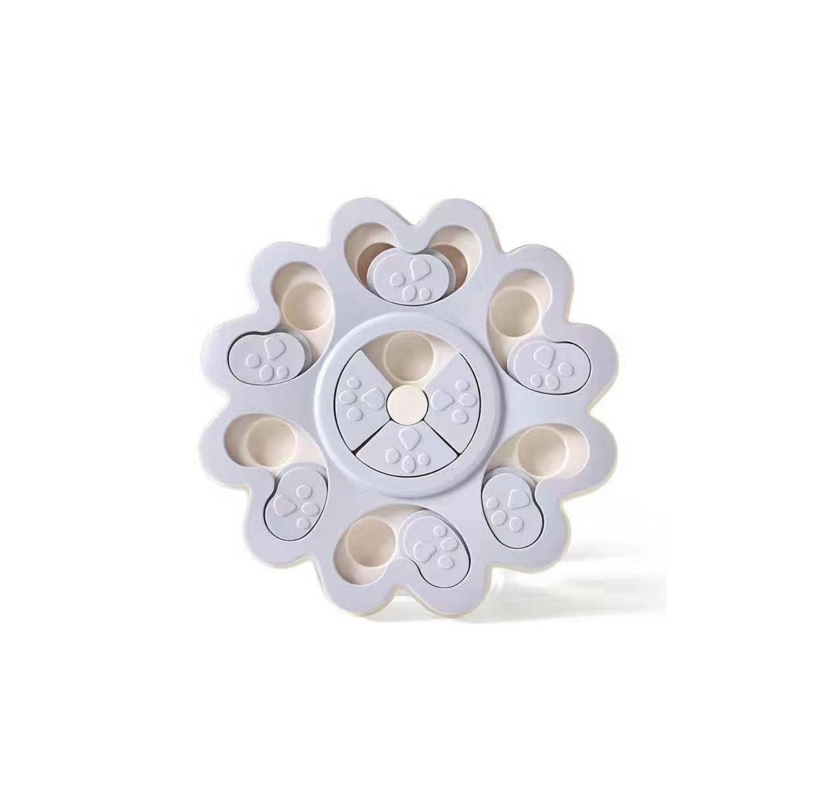 Round Pet Puzzle Toy for Slow Eating and Mental Stimulation