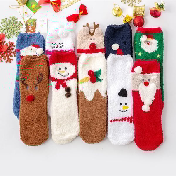 🎁Christmas Style Thickened Warm Socks