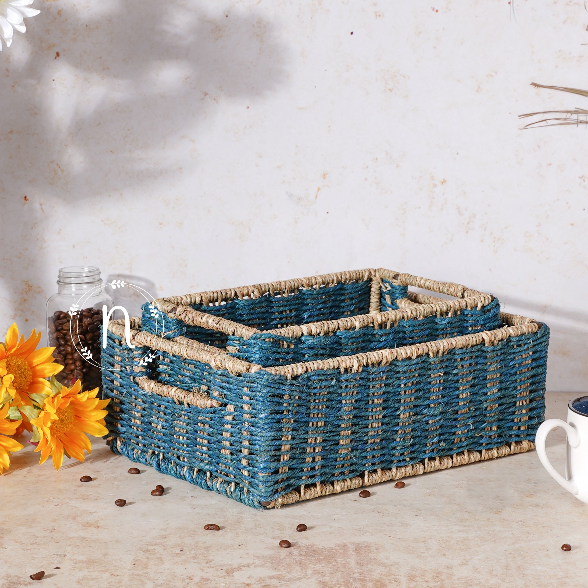 Handwoven Baskets Set