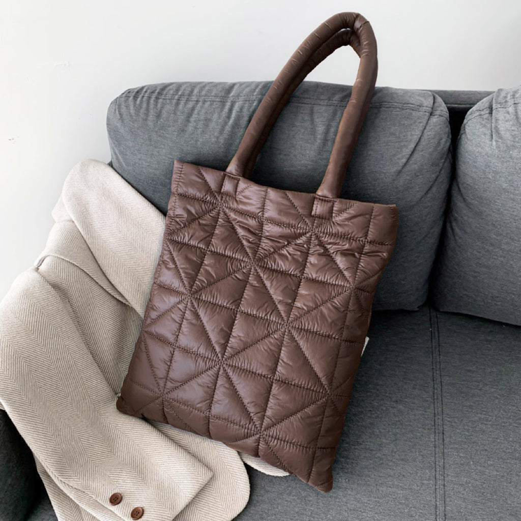 Starburst Quilted Shoulder Bag