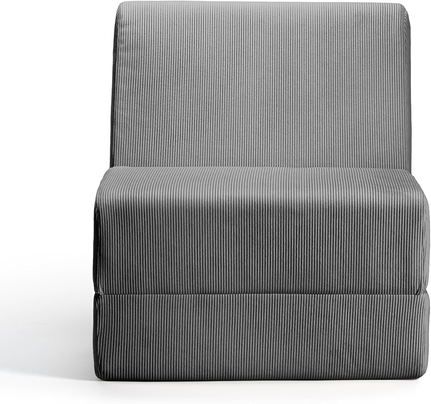 Folding Sofa Bed, 3 in 1 Convertible Sleeper Chair, Floor Couch with Back Support, Single Chair Bed for Living Room