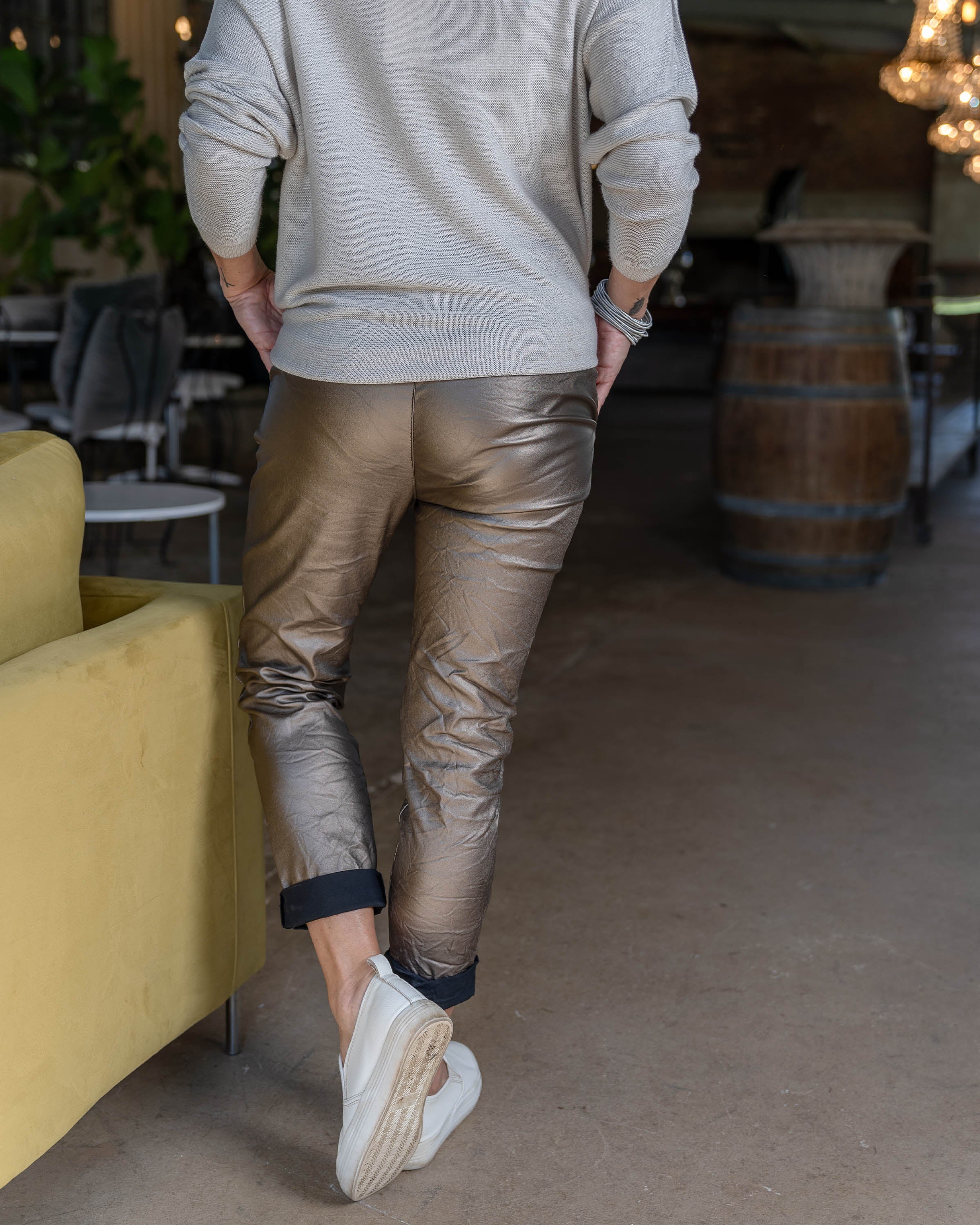 My Mistake Drawstring | Bronze