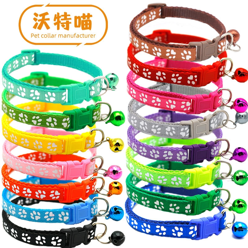 Casual PP PVC Solid Color Pet Collar