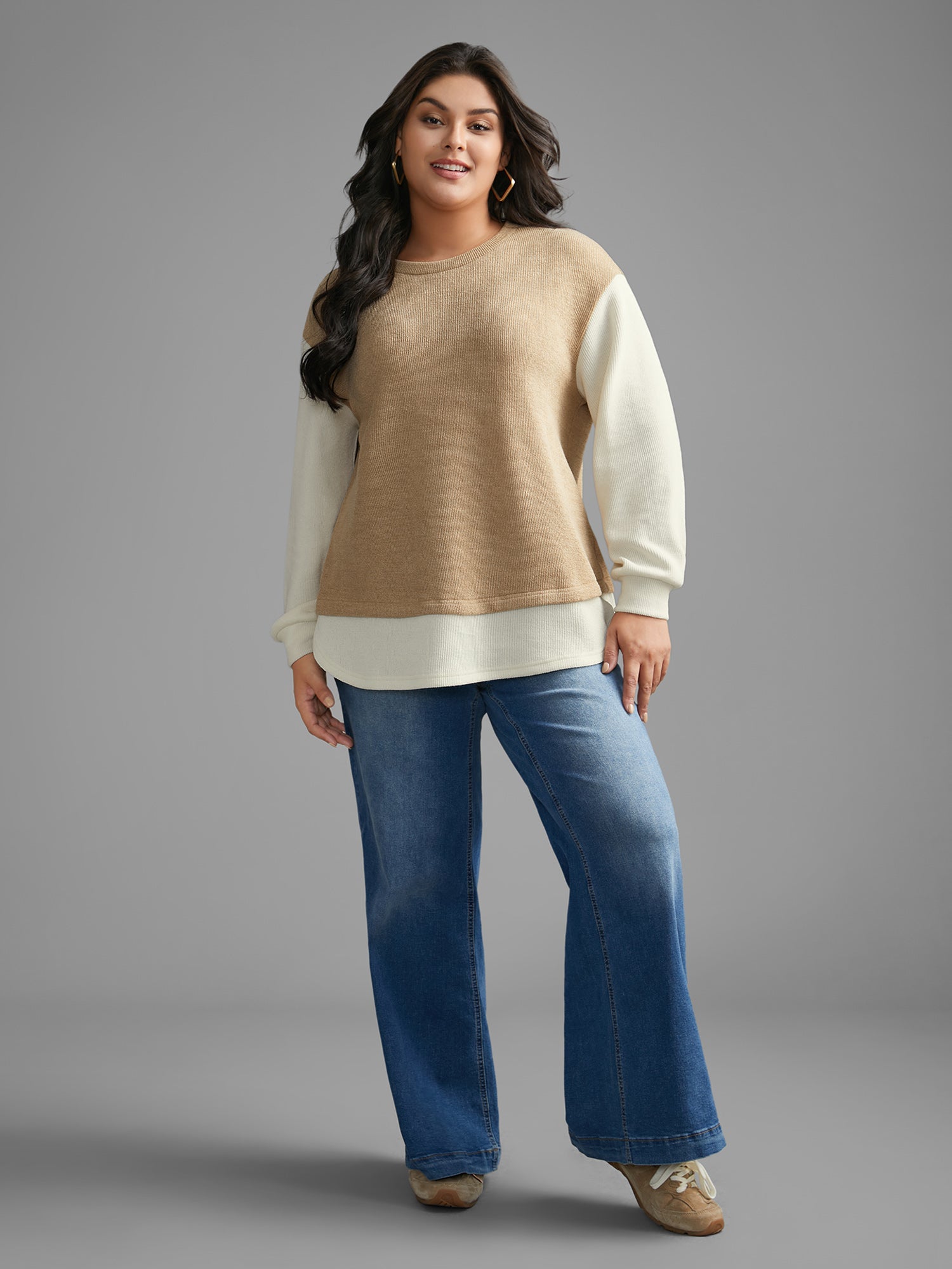 2-In-1 Round Neck Sweatshirt