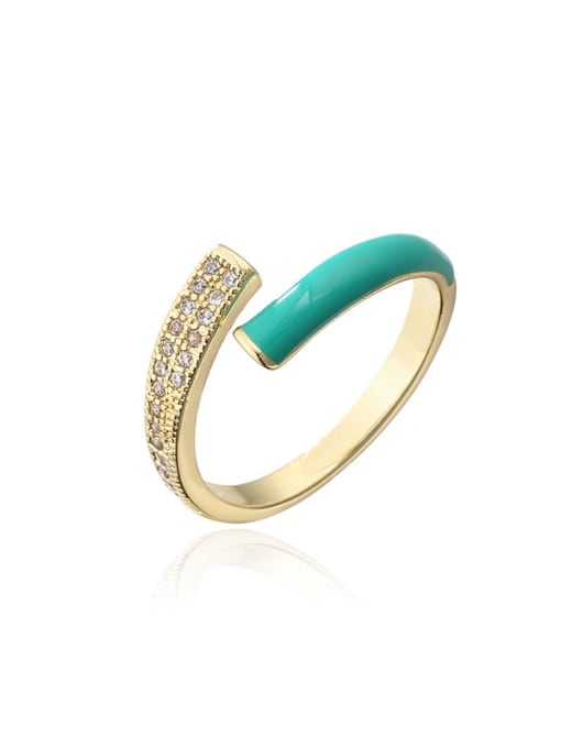 Cubic Zirconia Coloured Rings