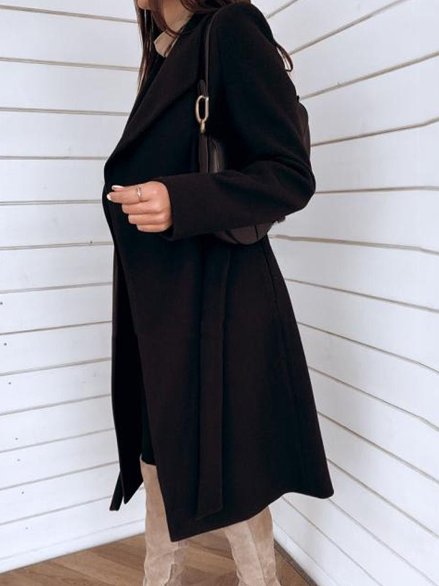 Belt Pocket Coat