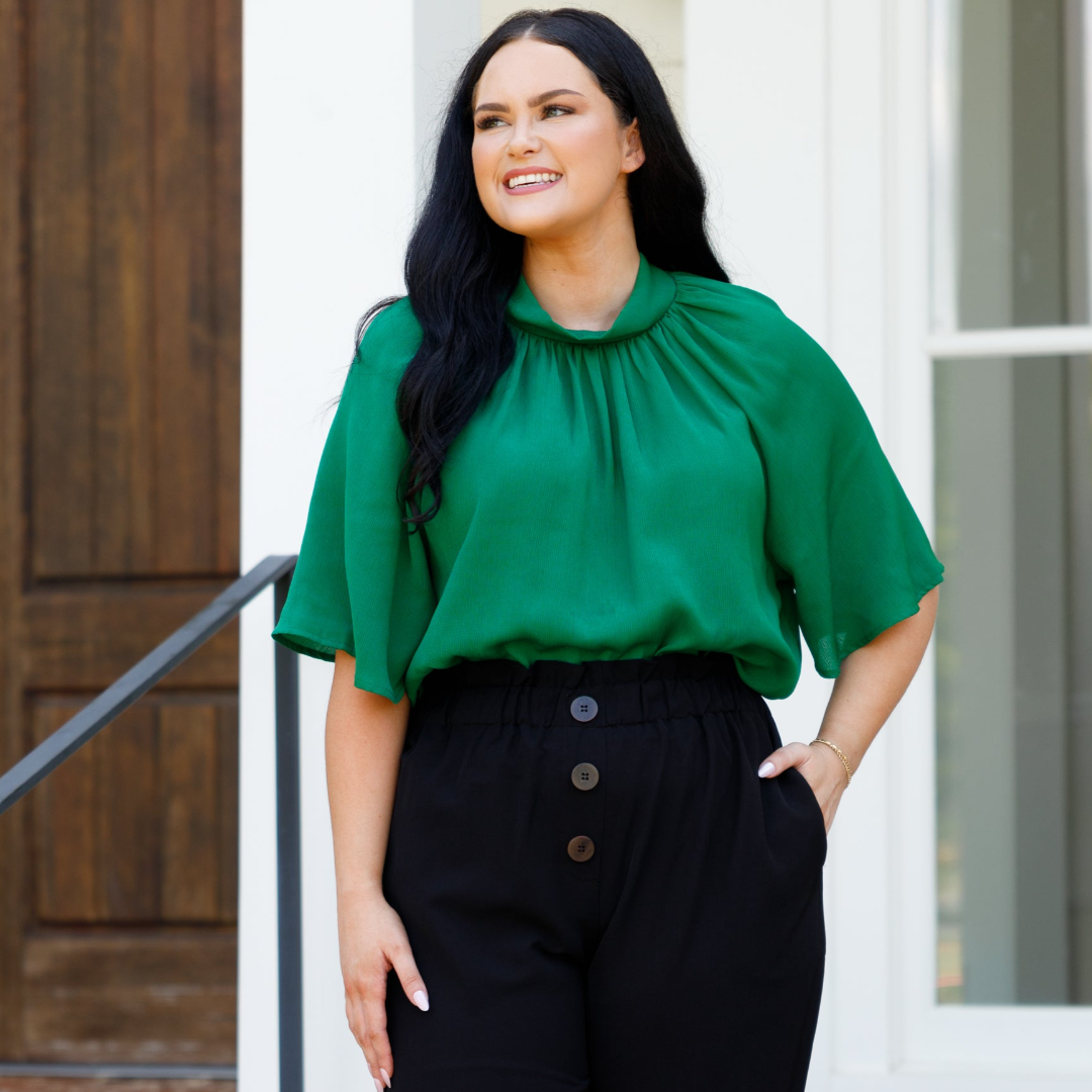 That's Rich Top. Kelly Green