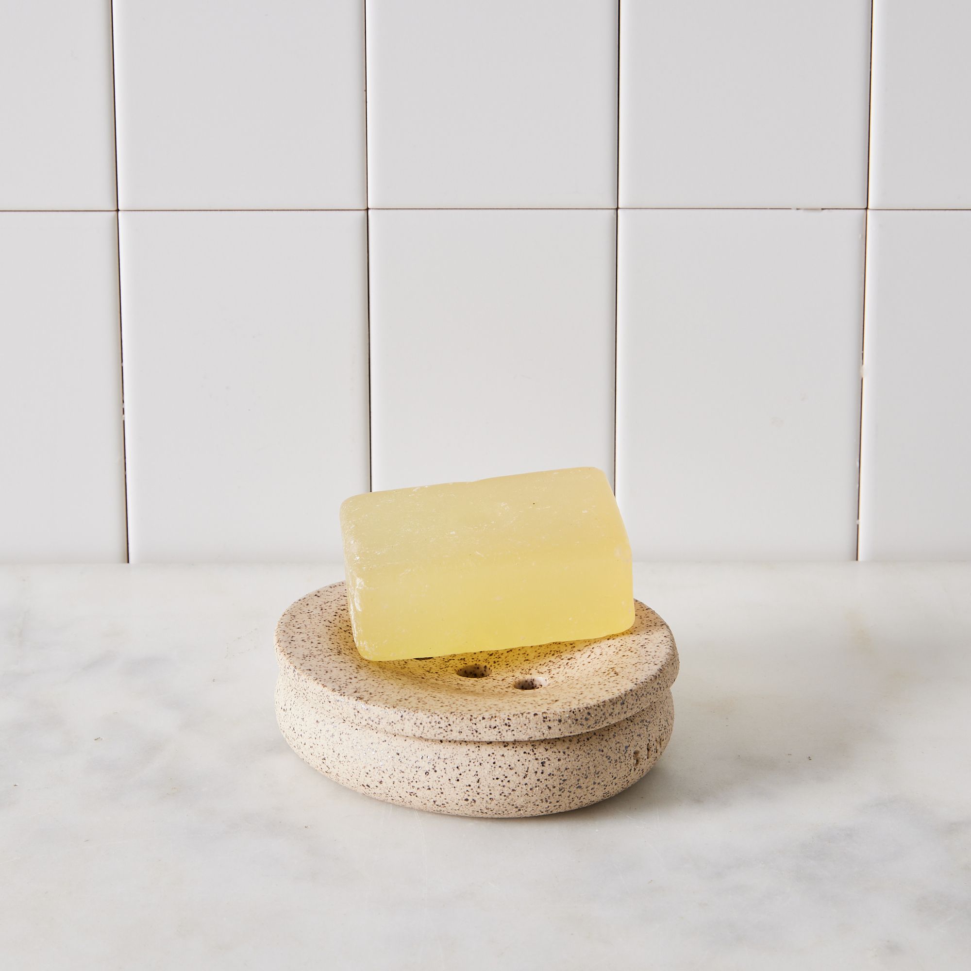 Handmade Ceramic Peb Soap Dish