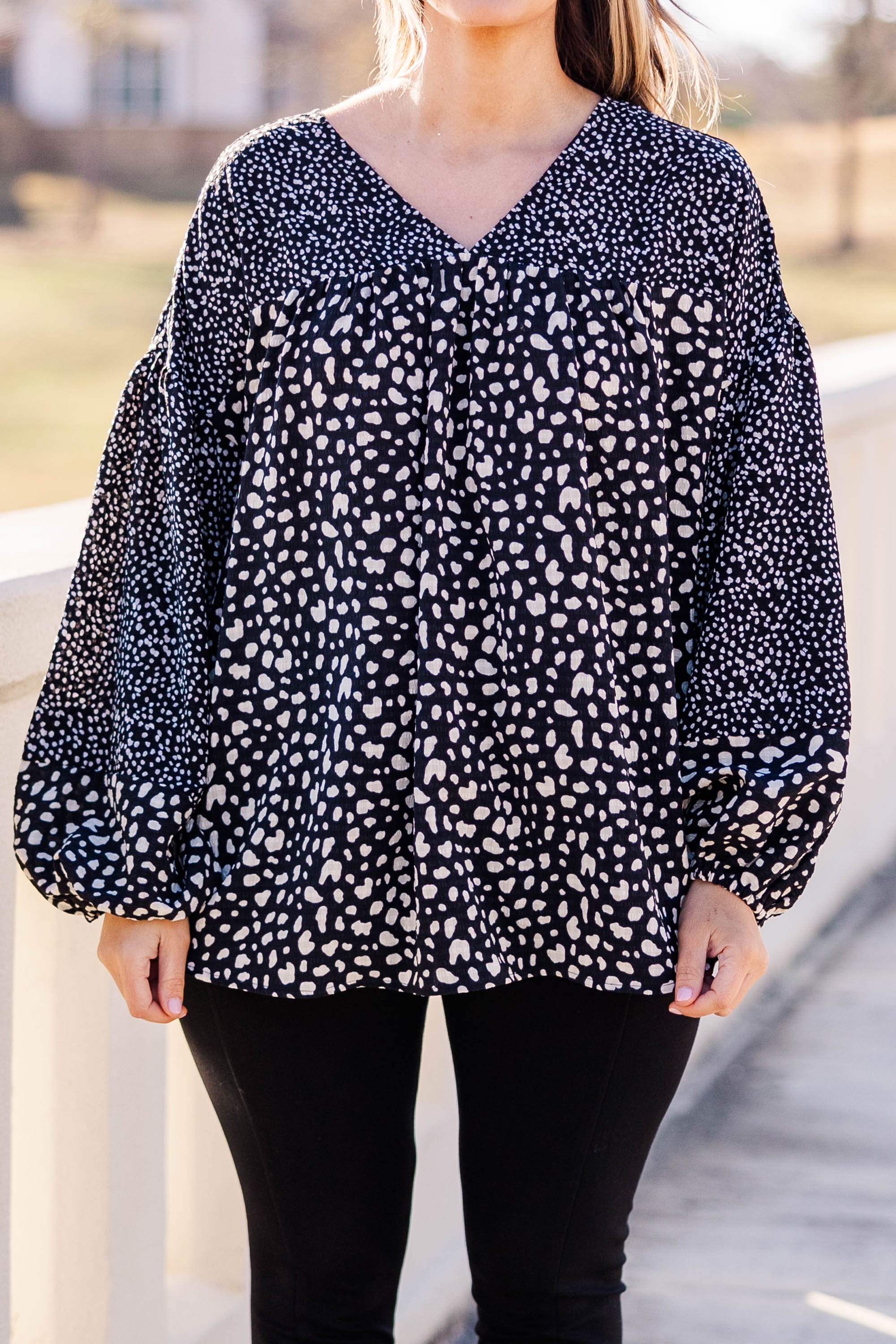 Savor The Glance Top. Black