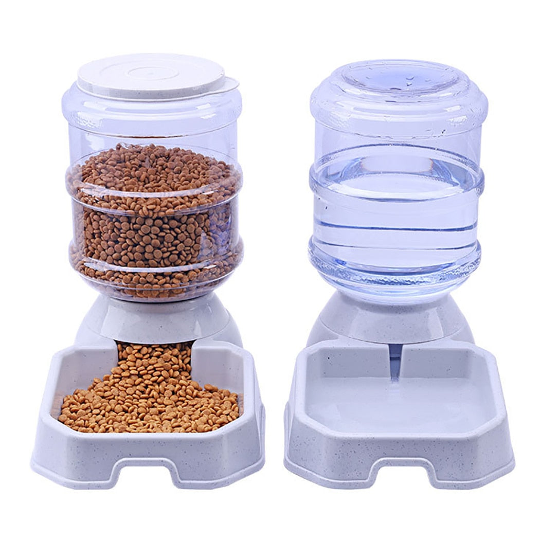 Adjustable Dog Food & Water Automatic Feeder