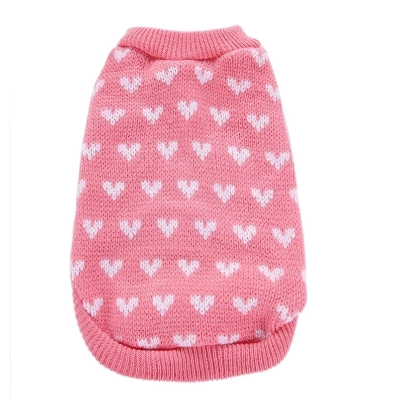 Casual Acrylic Color Block Pet Clothing
