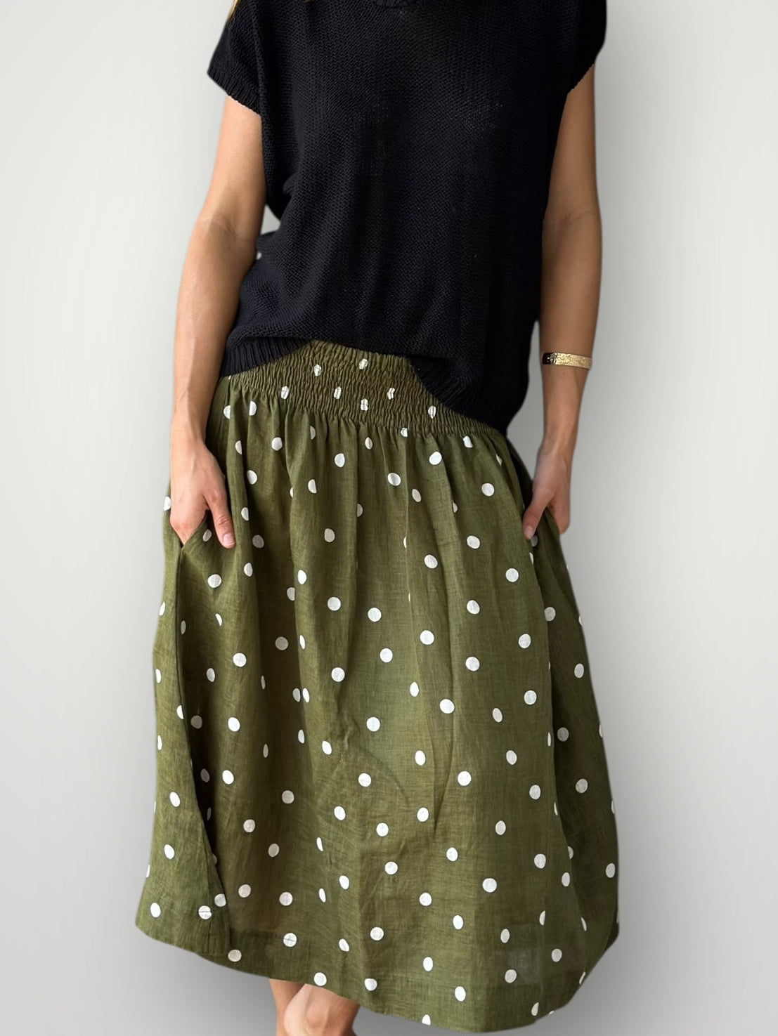 army spot linen