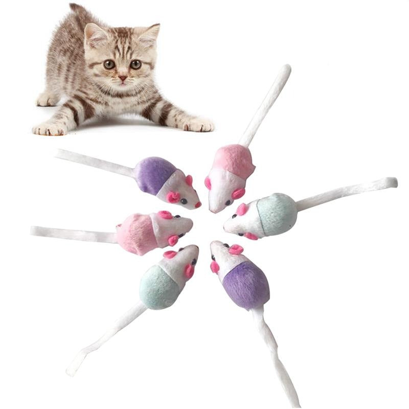 5pcs Mice-Shaped Toy Set For Cat