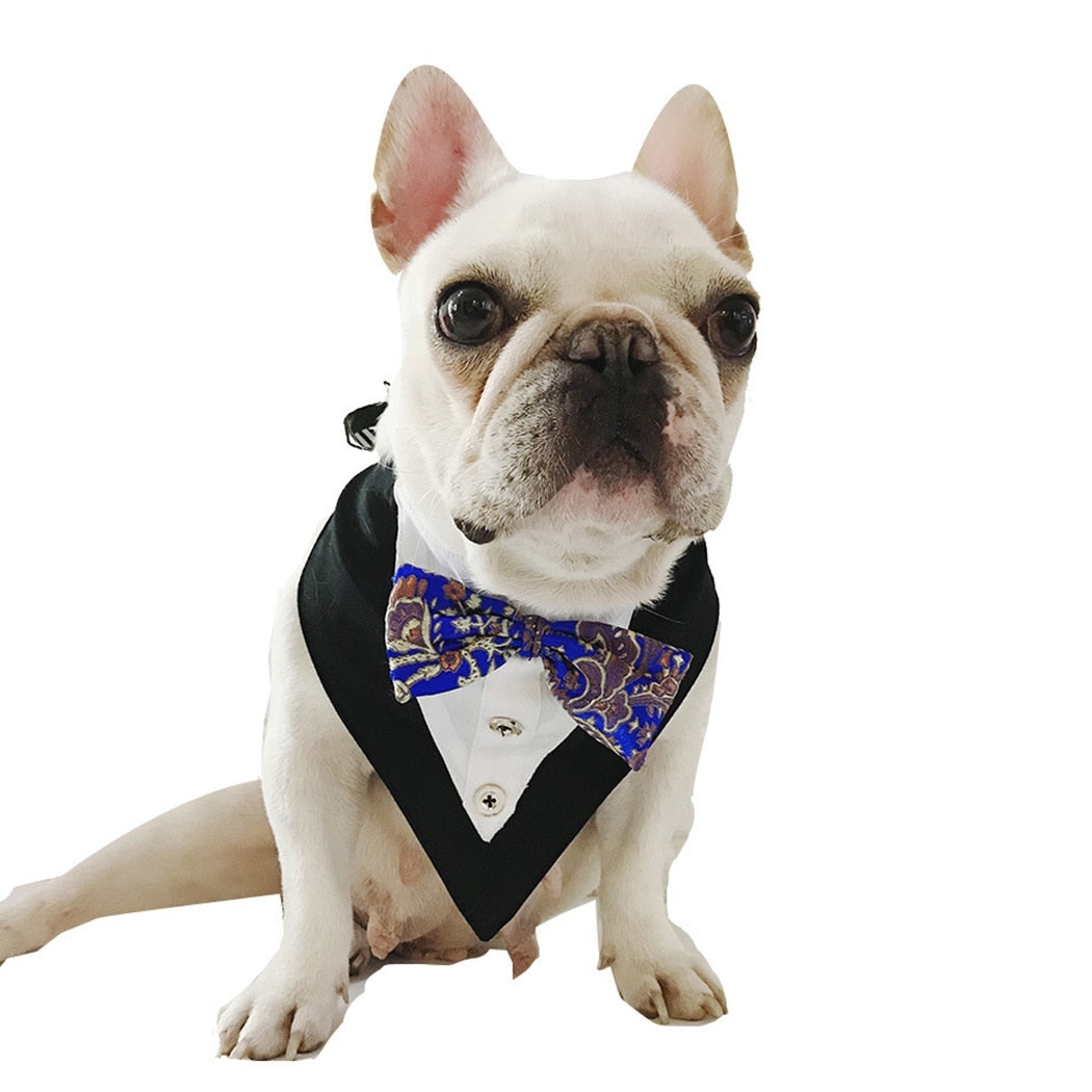 Collar Tie Triangle Clothing Neckerchief For Dog