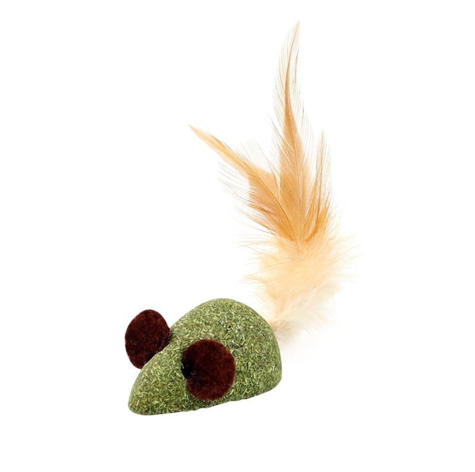 Catnip Cat Toy with Feathers