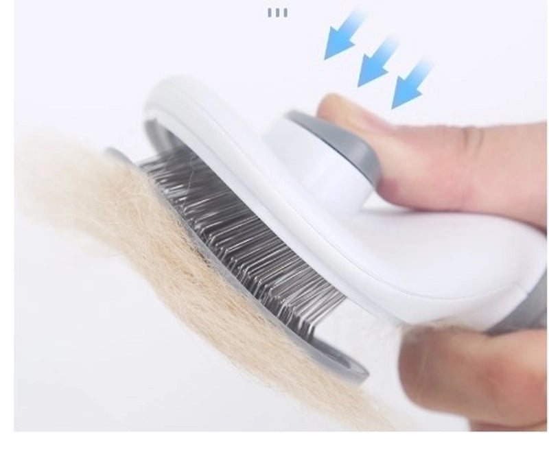 Minimalist Pp Stainless Steel Solid Color Pet Grooming Tools