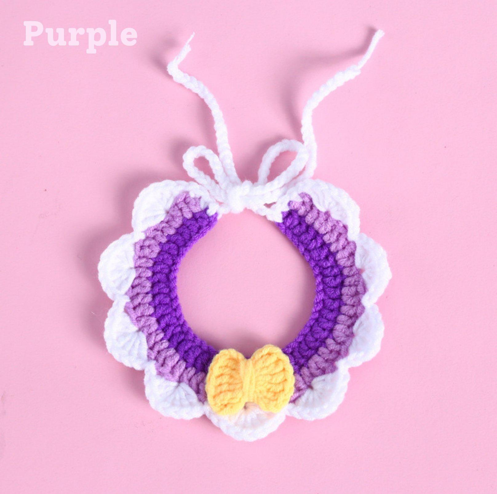 Pet Knitted Woolen Bibs