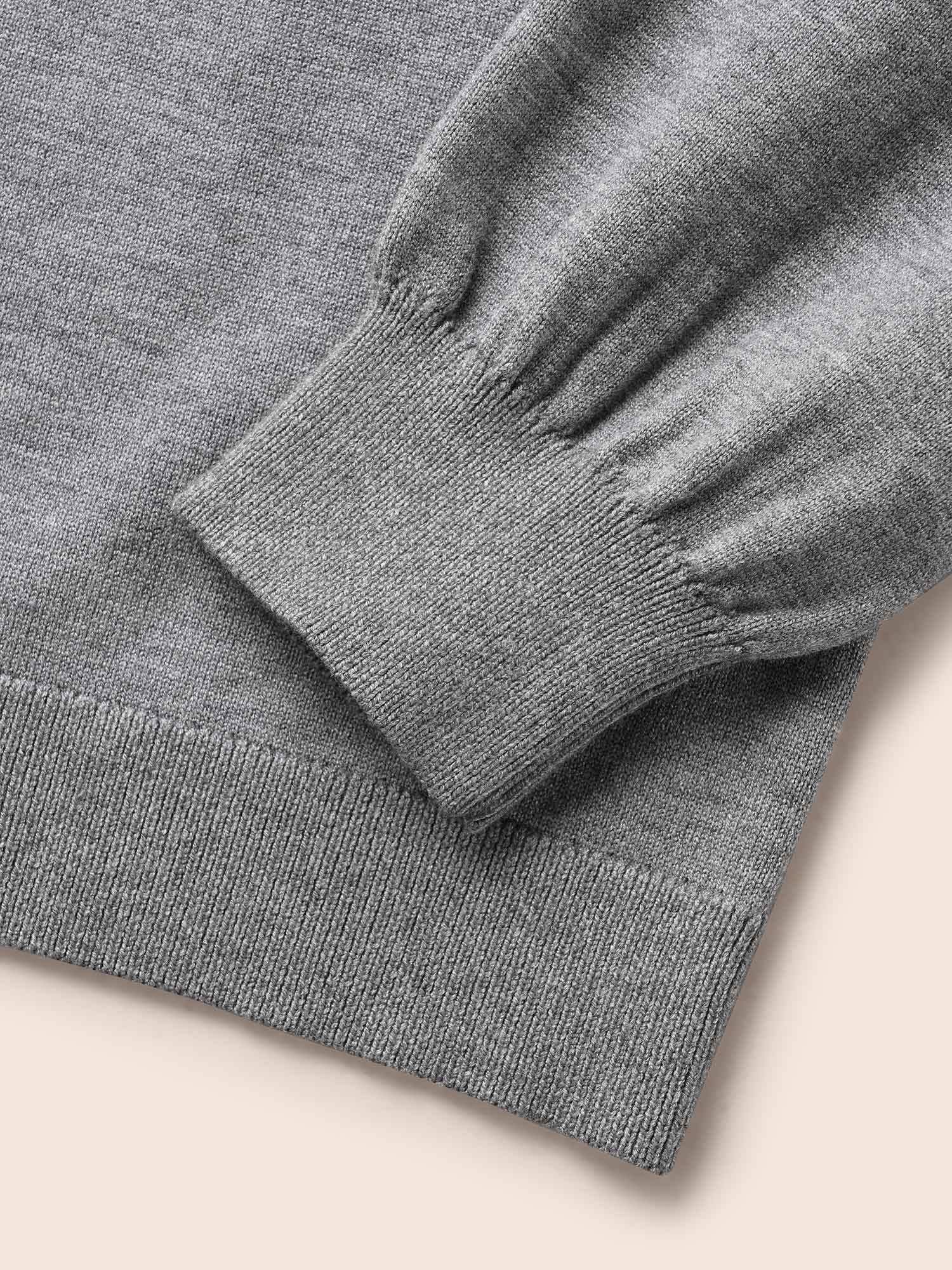 Plain Keyhole Puff Sleeve Pullover