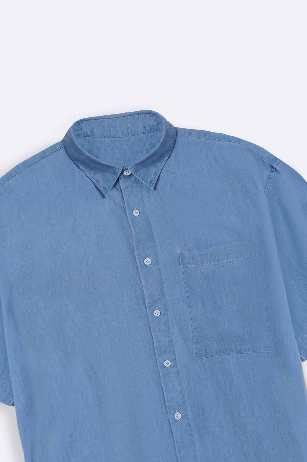 DENIM SHIRT WITH POCKET