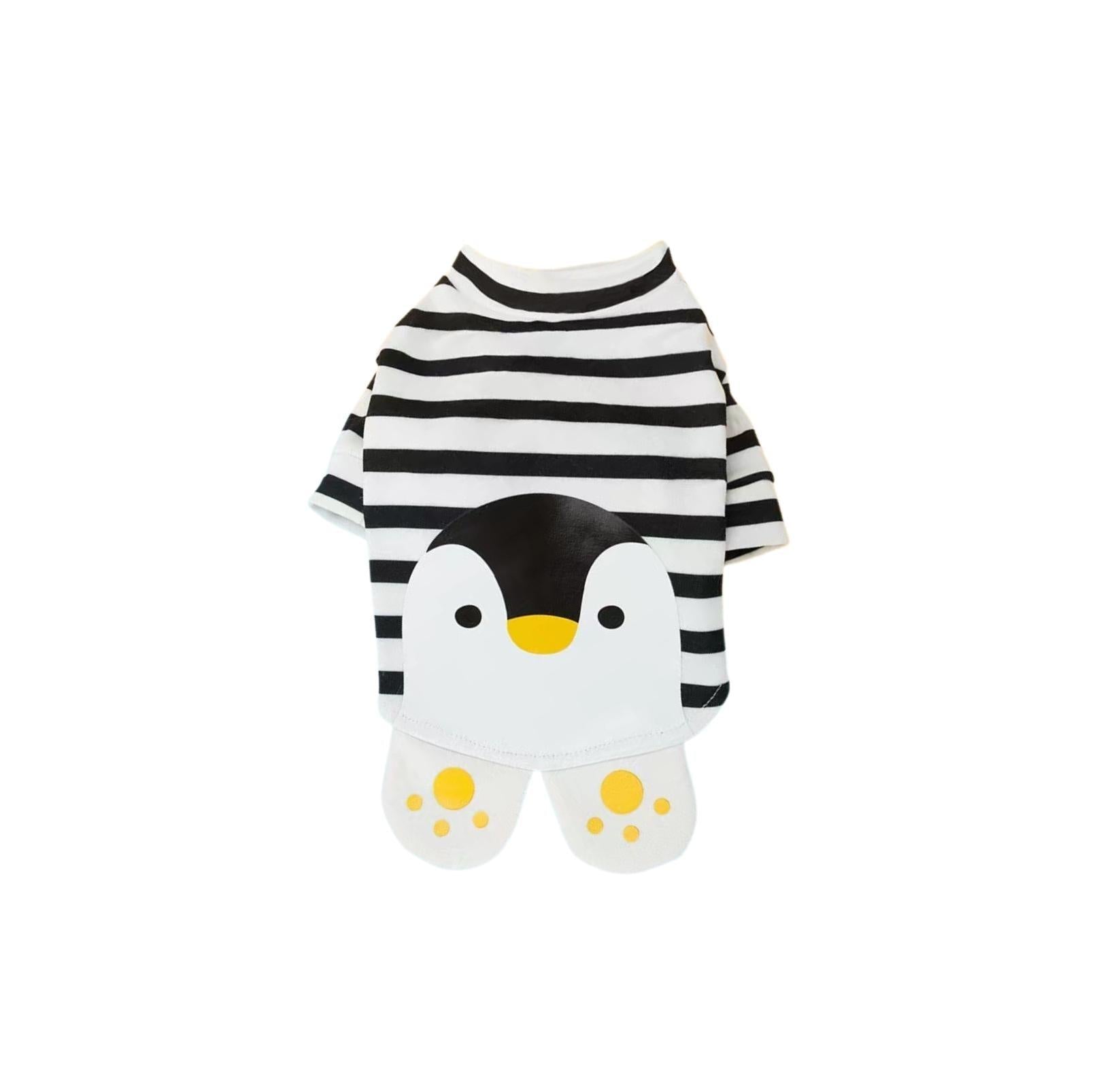 Adorable Penguin-Styled Spring/Summer Pet Vest