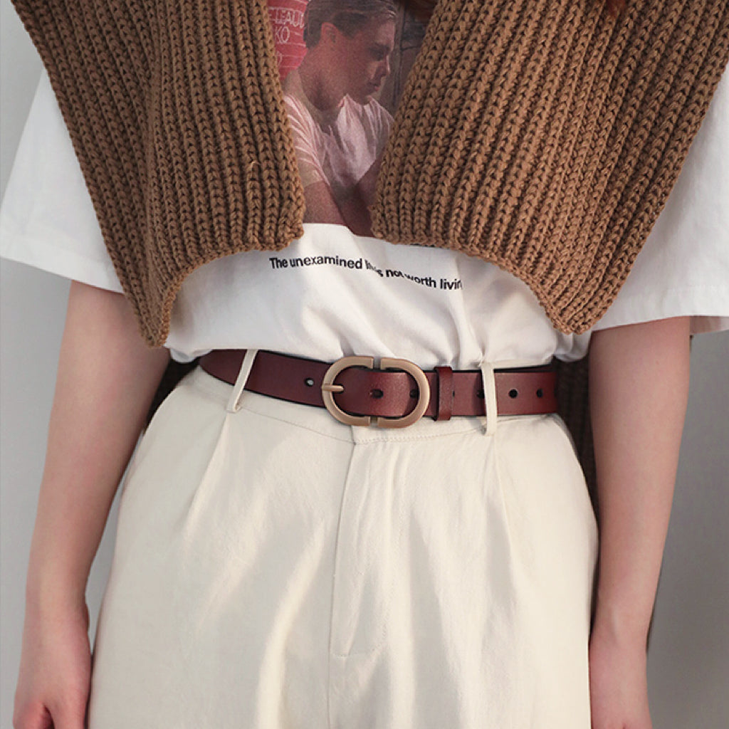 Double C Lady's Belt