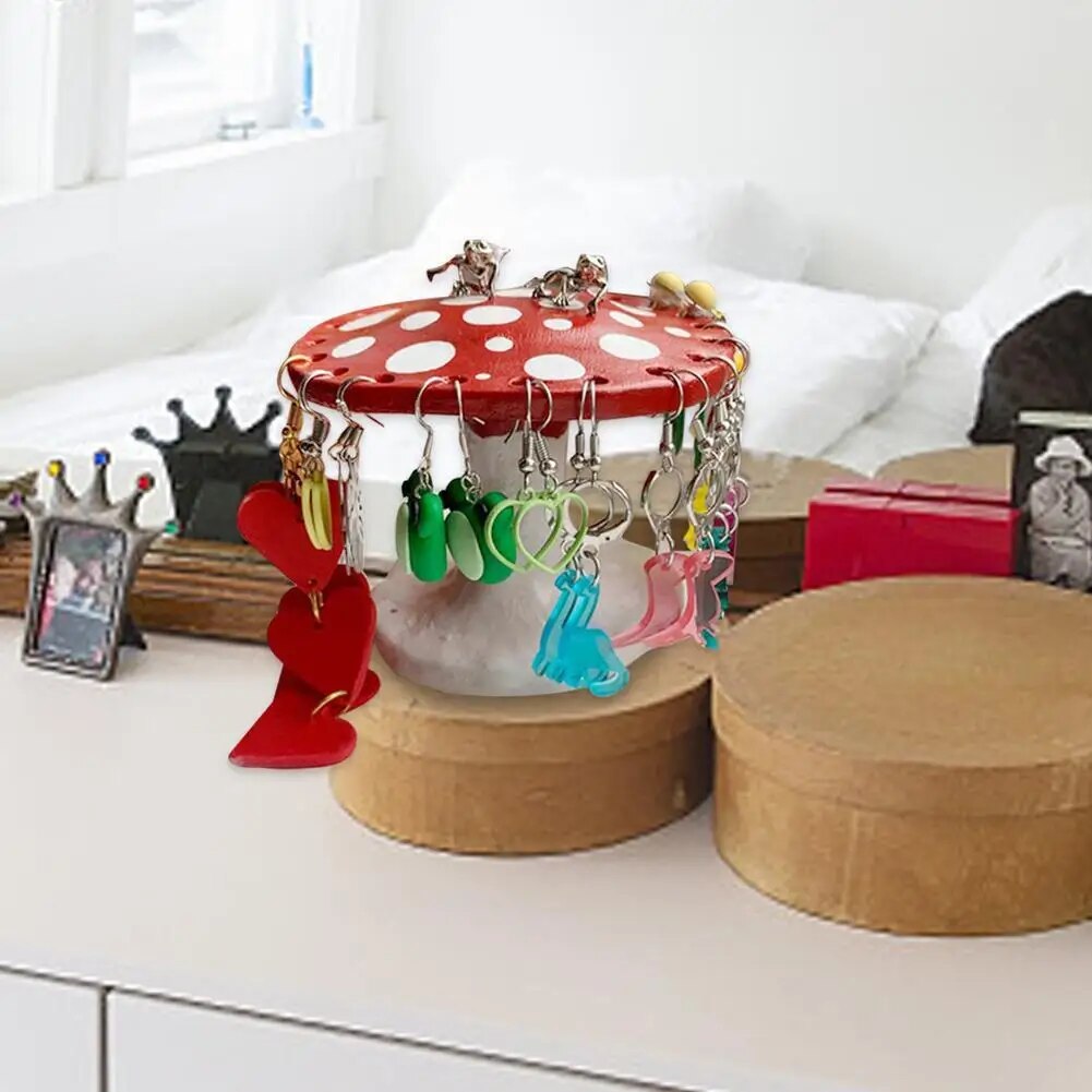 NeatNest Mushroom Earring Holder