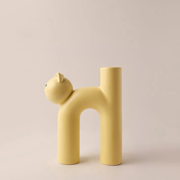 NeatNest Cat Flower Vase