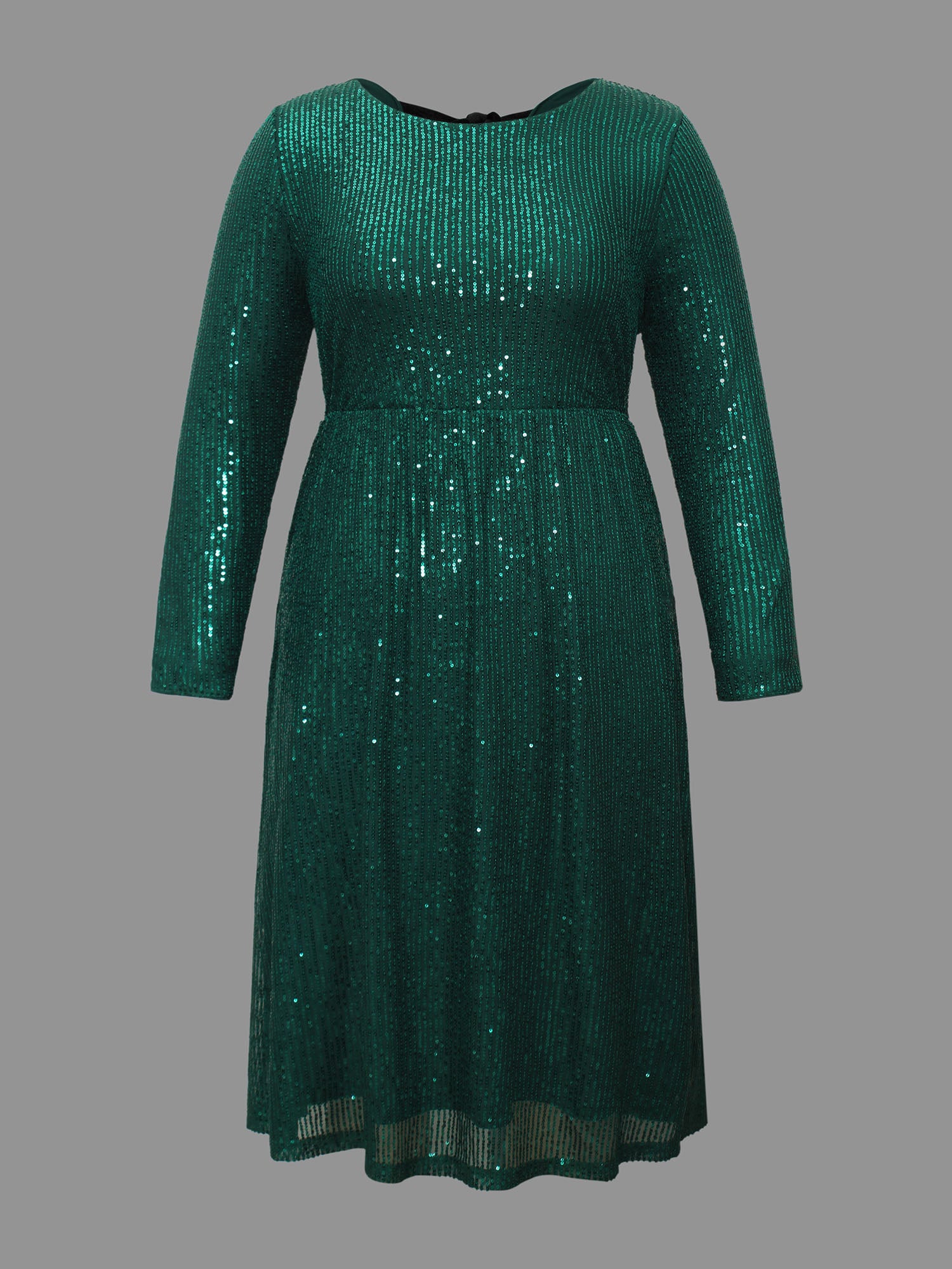 Sequin Patchwork Velvet Tie Knot Dress