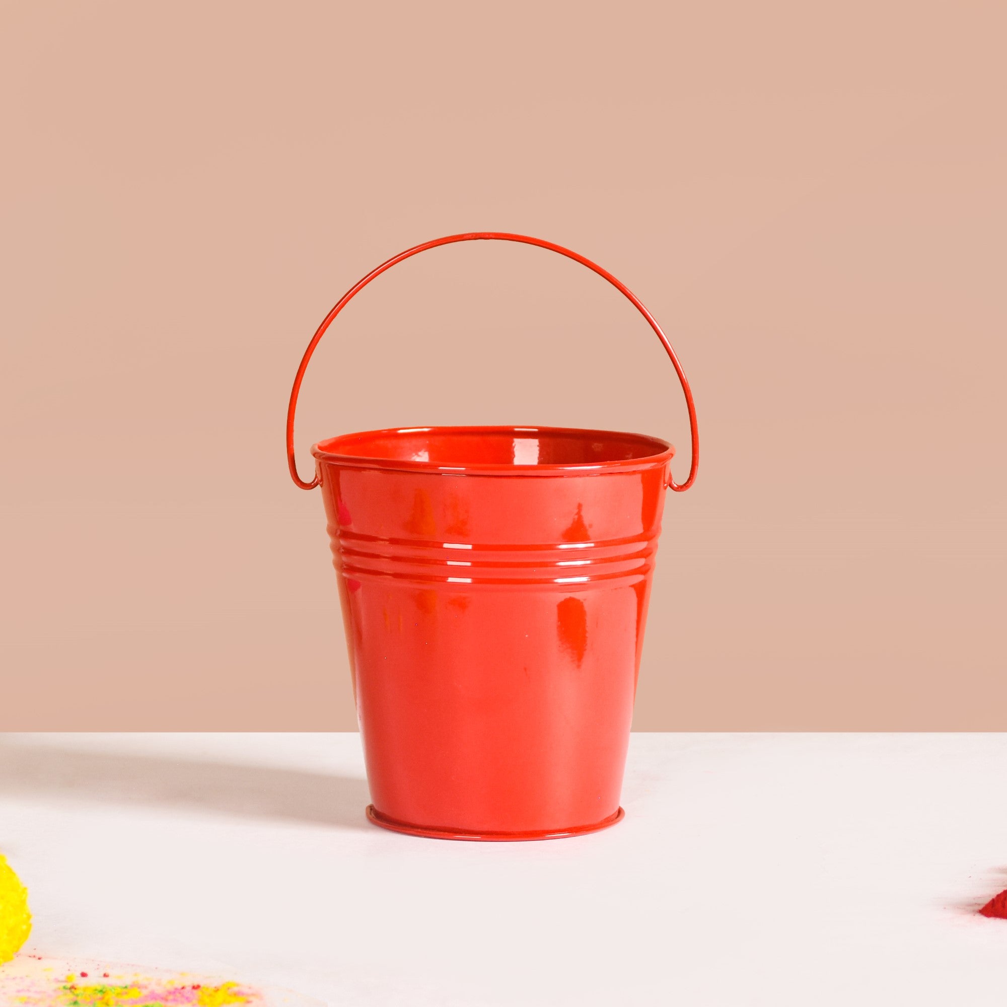 Colourful Metal Bucket Set Of 3