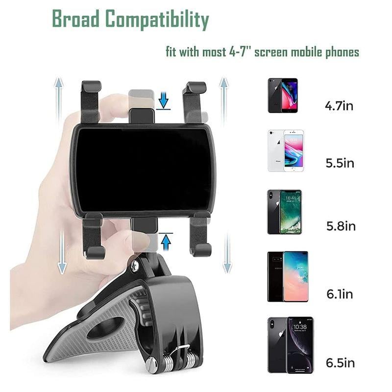 360 Degree Rotation Dashboard Car PhoneHolder💥LAST DAY SALE 49% OFF -