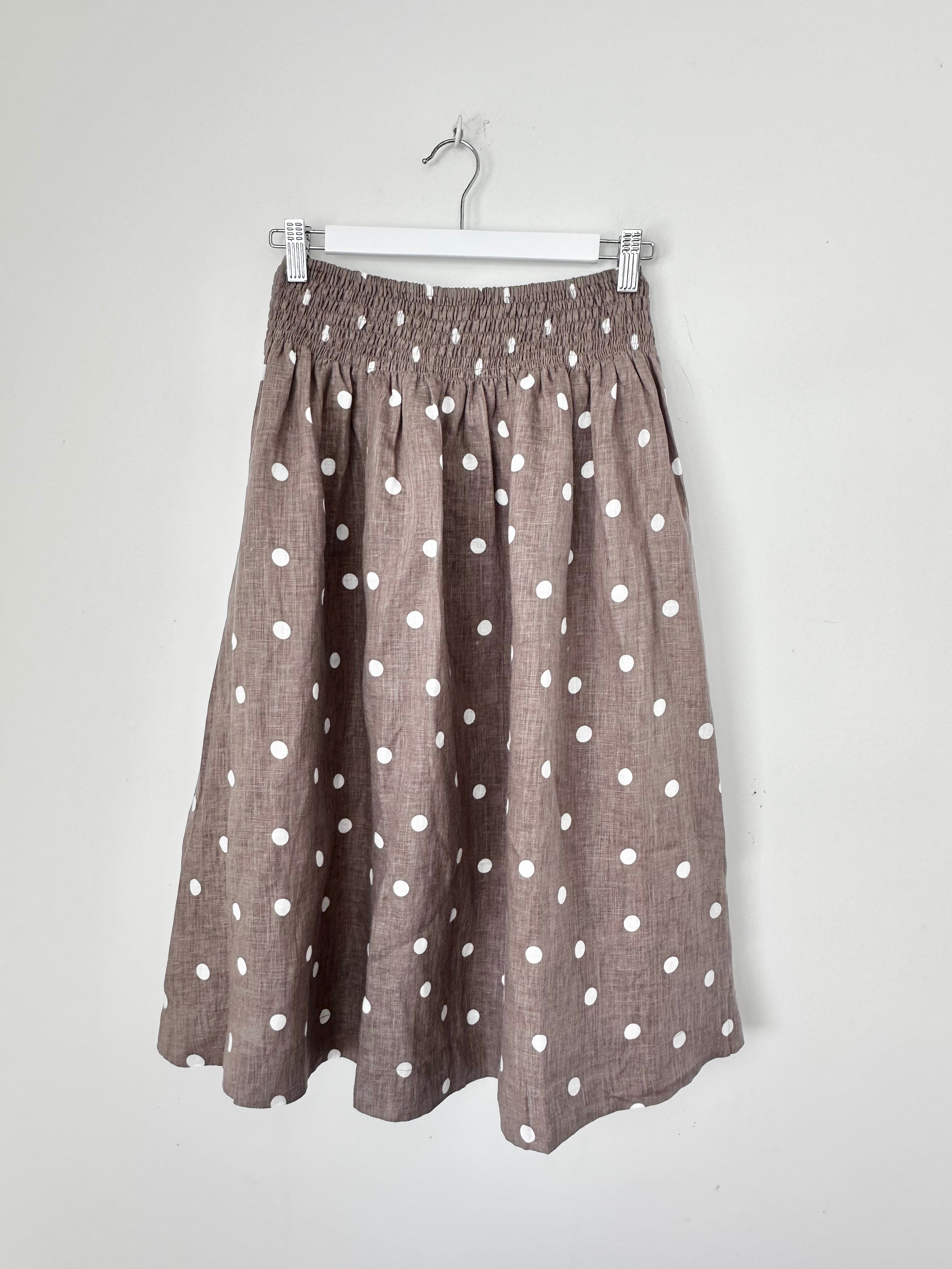 soft bark  spot linen