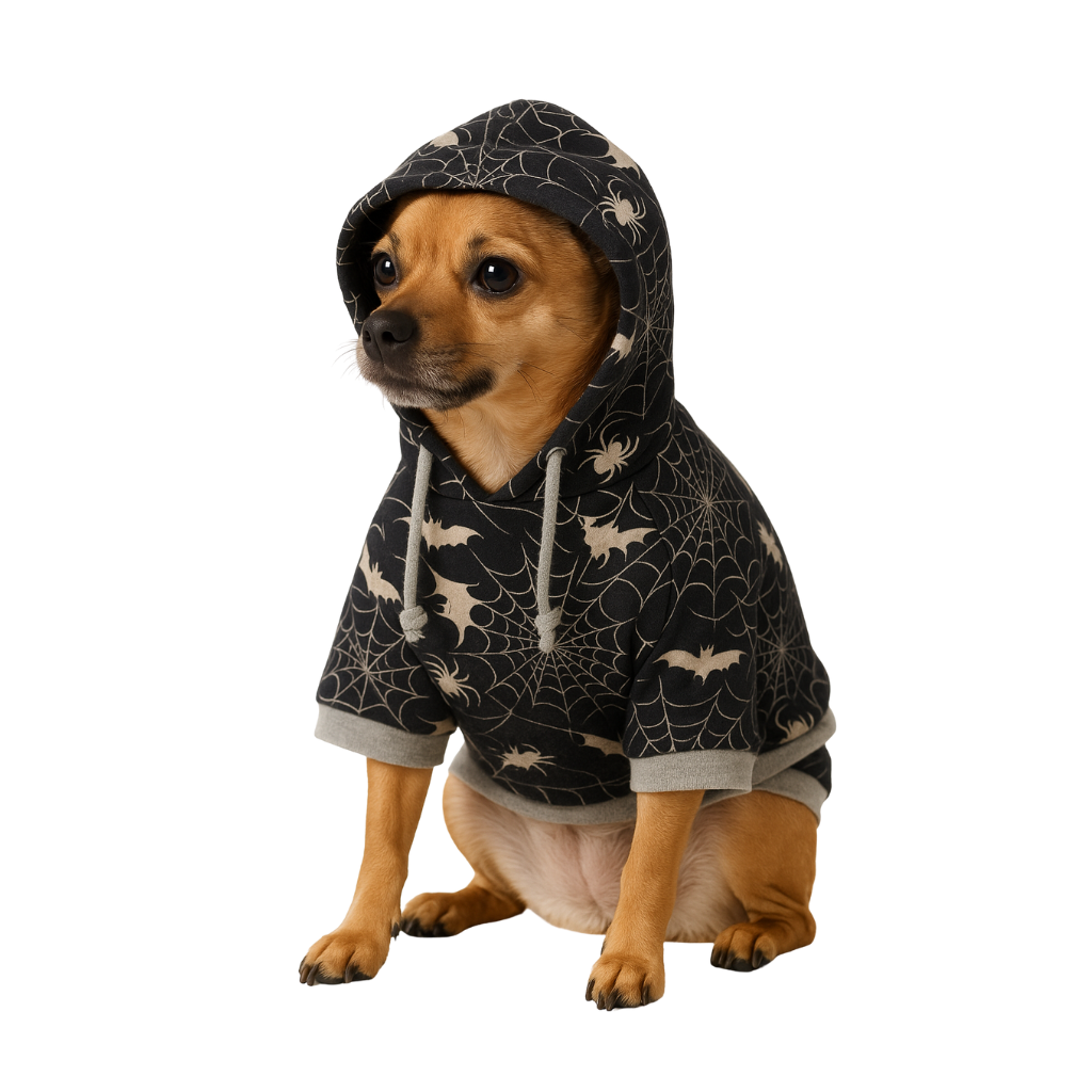 Lightweight Hooded Tee Organic Cotton Dog Hoodie Pet Coat