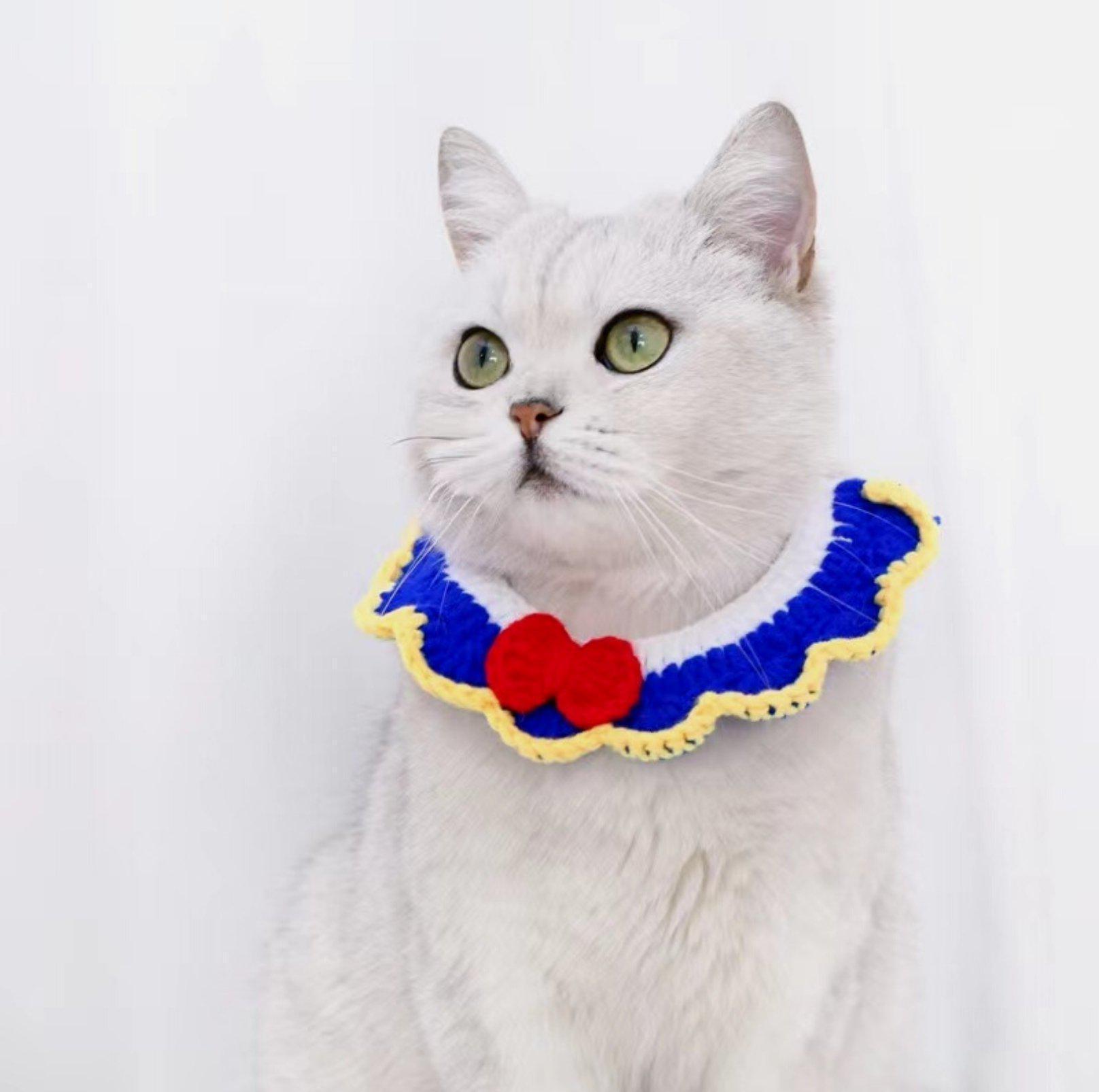 Pet Knitted Woolen Bibs