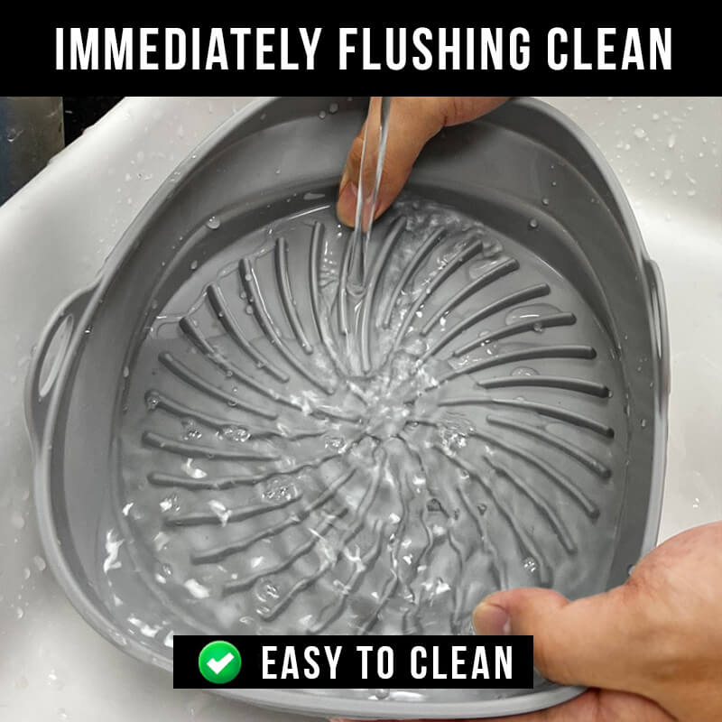 Thickened Foldable Air Fryer Silicone Grill Pan