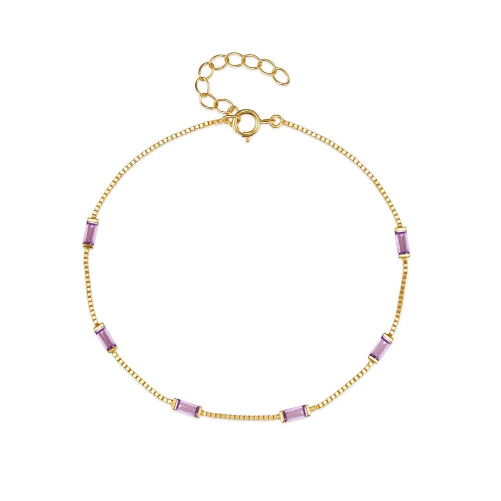 Dainty Aurora Chain Bracelets