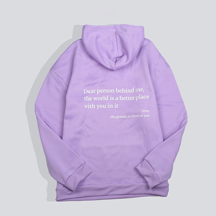 'Dear Person Behind Me' Unisex Hoodie