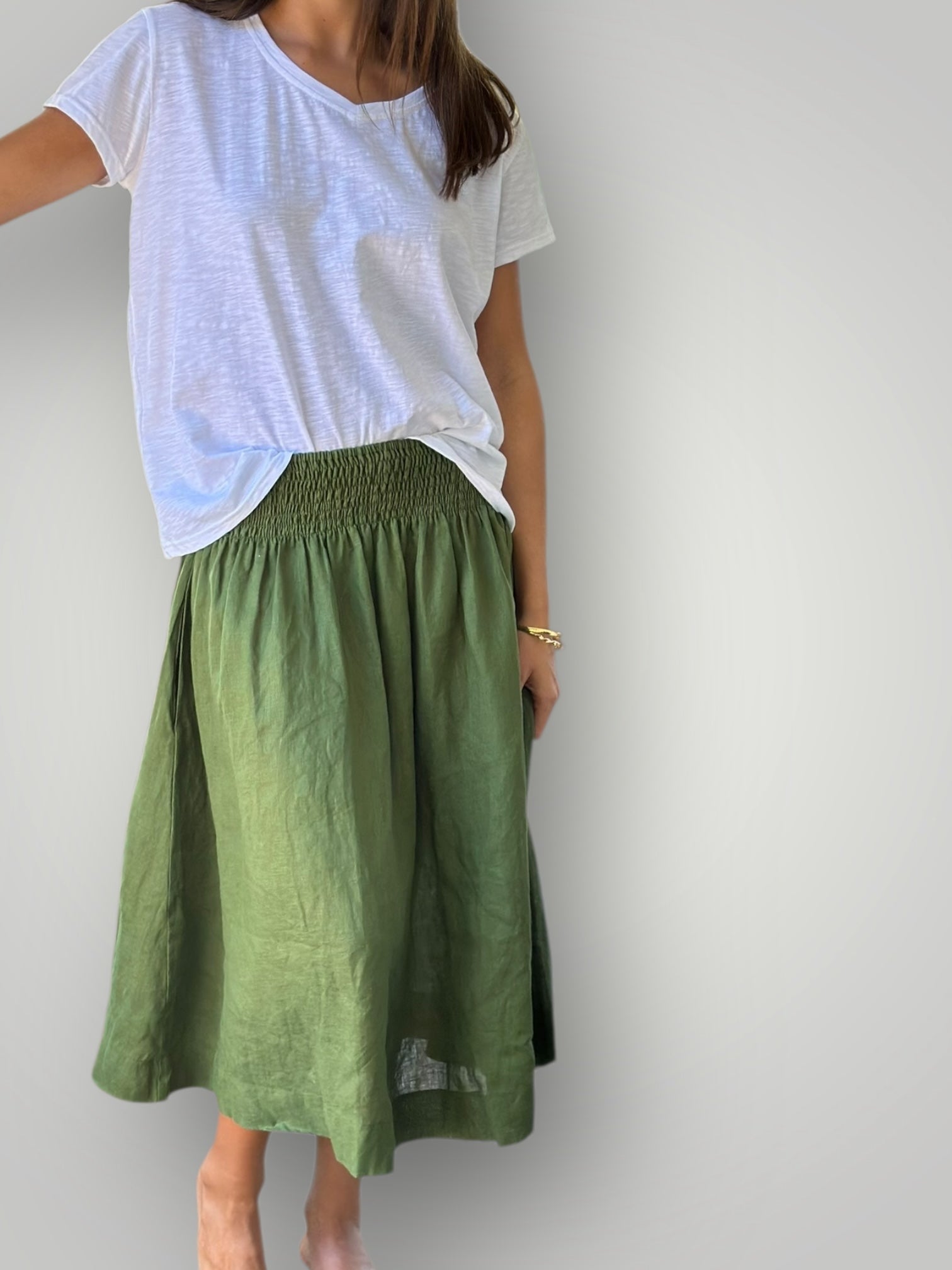 moss linen
