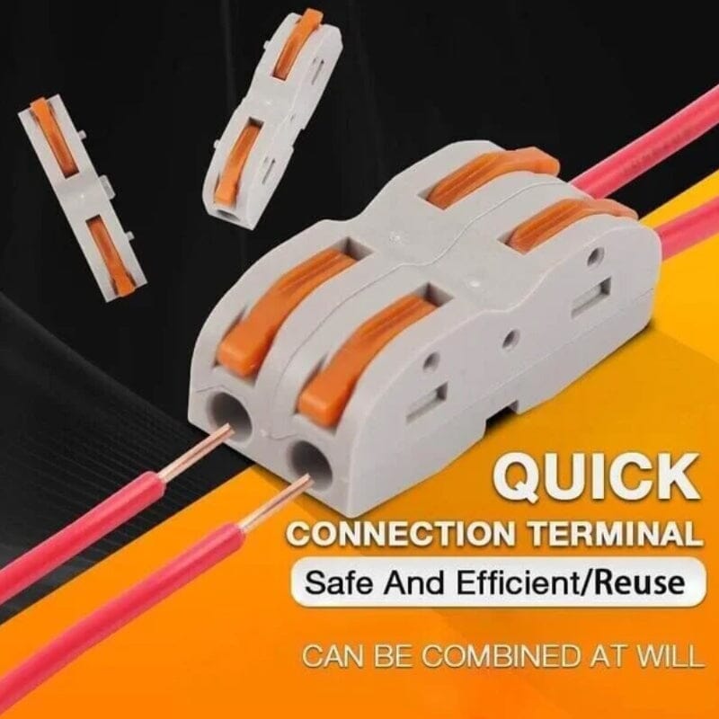 Push-type Quick Connection Terminal. Wire Splitter