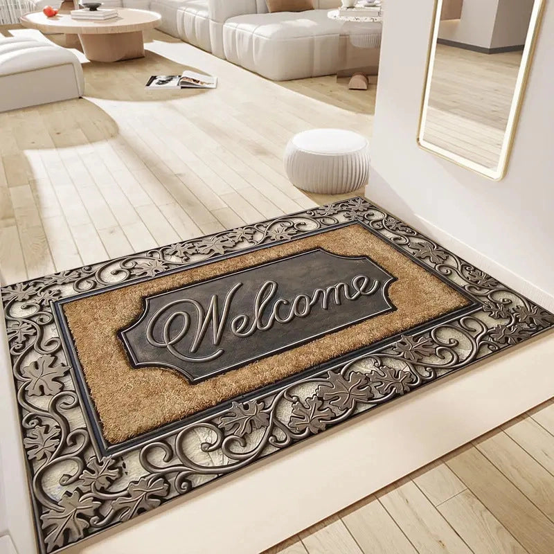 Casual Letter Diatom Ooze Carpet Bathing